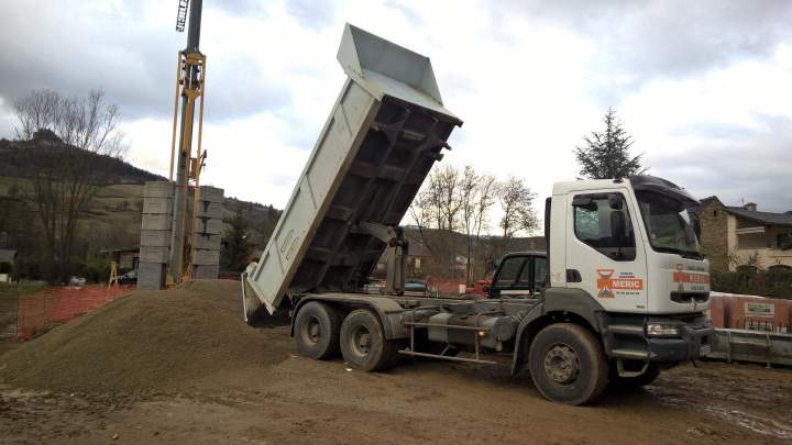 Service de transport par benne Marvejols