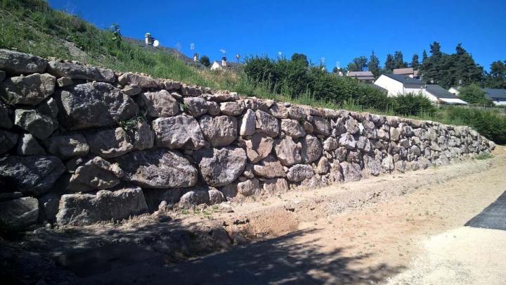 Blocs de granit pour enrochement Marvejols