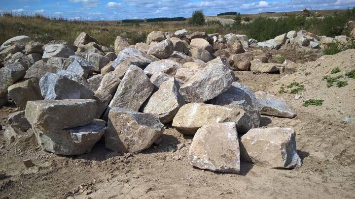 Blocs de granit pour enrochement Marvejols